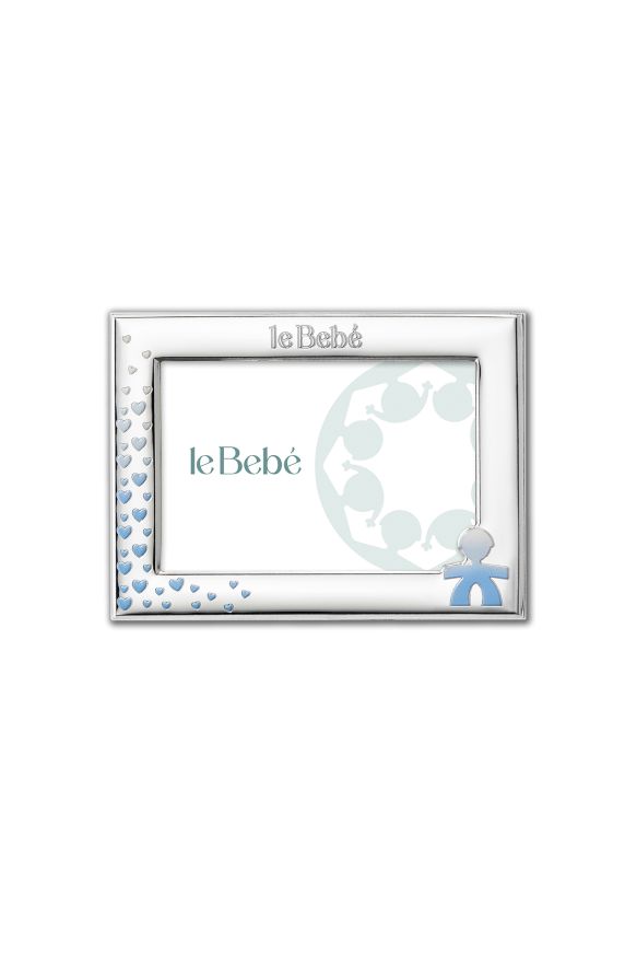 Frame for photo 15x10 cm Boy silhouette and hearts 